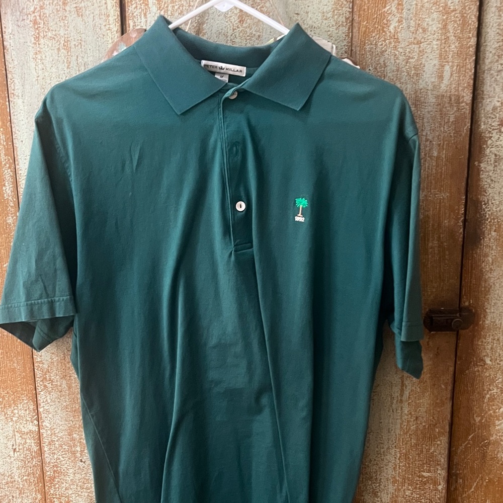 Peter Millar Teal Polo Shirt
